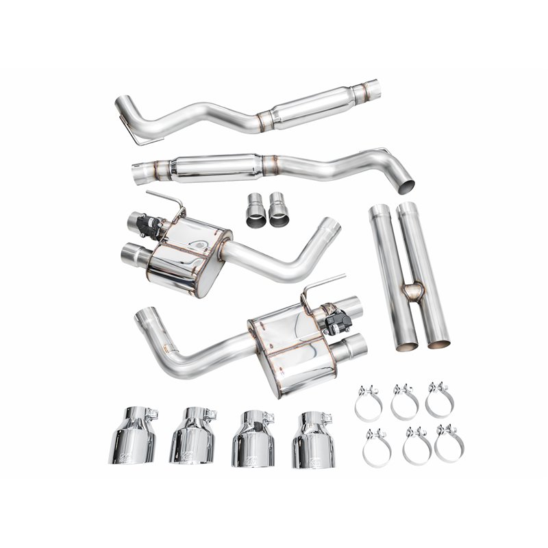 AWE Tuning | SwitchPath Exhaust - Mustang Dark Horse / Dark Horse Premium 5.0L 2024-2025