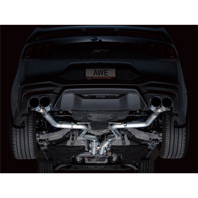 AWE Tuning | Track Edition Exhaust - Mustang GT / GT Premium 5.0L 2024-2025