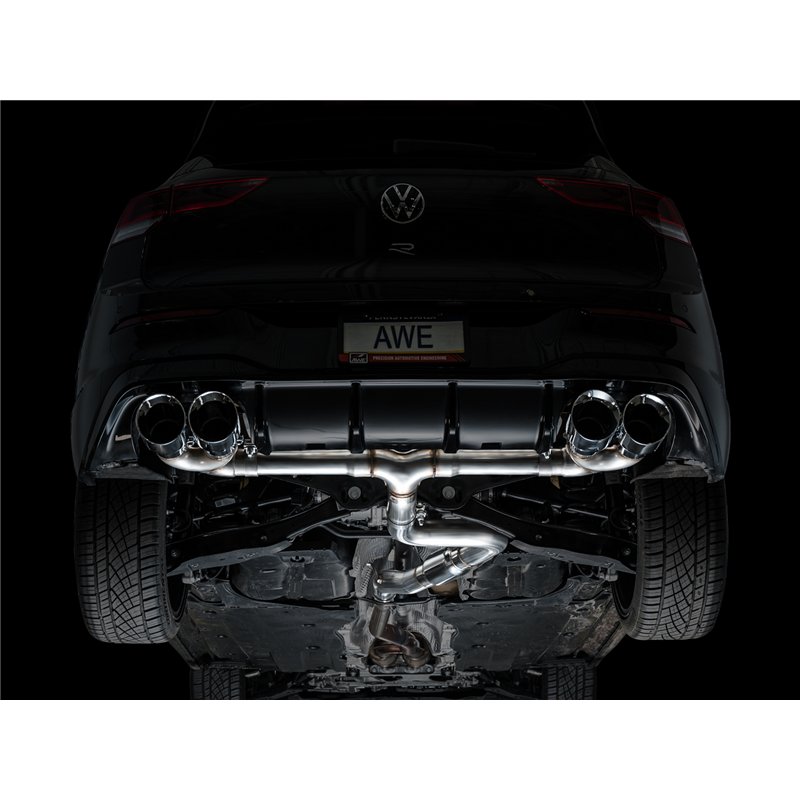 AWE Tuning | Track Edition Exhaust - Golf R 20th Anniversary Edition / Base 2.0T 2022-2025