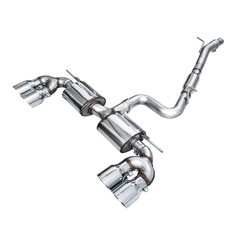 AWE Tuning | Touring Edition Exhaust - Golf R 20th Anniversary Edition / Base 2.0T 2022-2025