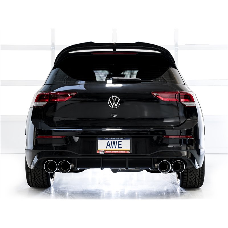 AWE Tuning | Touring Edition Exhaust - Golf R 20th Anniversary Edition / Base 2.0T 2022-2025