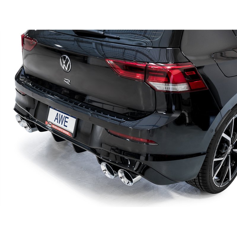 AWE Tuning | Touring Edition Exhaust - Golf R 20th Anniversary Edition / Base 2.0T 2022-2025