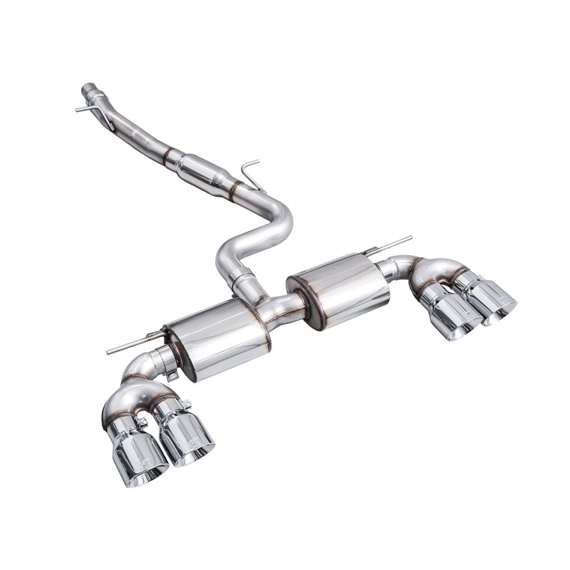 AWE Tuning | Touring Edition Exhaust - Golf R 20th Anniversary Edition / Base 2.0T 2022-2025
