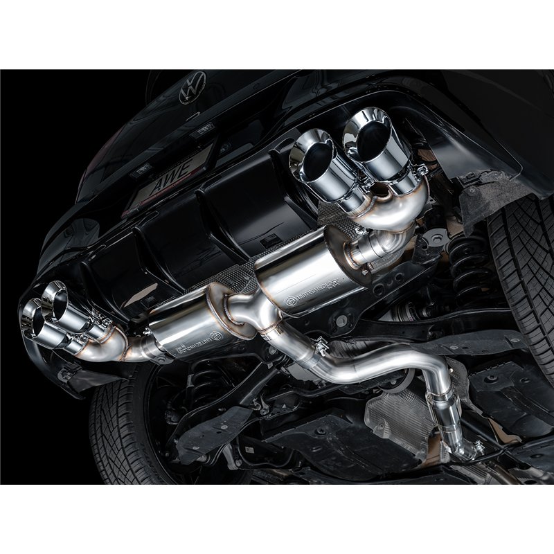 AWE Tuning | Touring Edition Exhaust - Golf R 20th Anniversary Edition / Base 2.0T 2022-2025