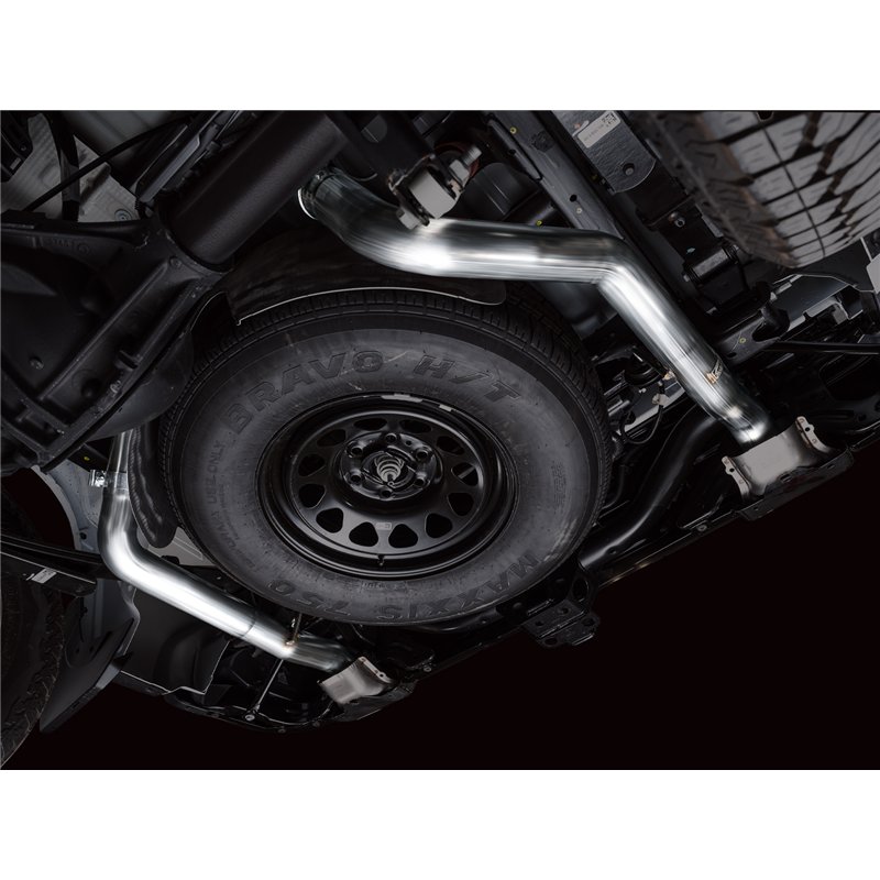 AWE Tuning | 0FG Cat-Back Split Rear Exit Exhaust - Silverado / Sierra 1500 / Limited 5.3L 2019-2024