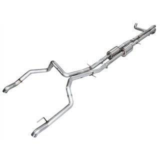 AWE Tuning | 0FG Cat-Back Split Rear Exit Exhaust - Silverado / Sierra 1500 6.2L 2019-2026