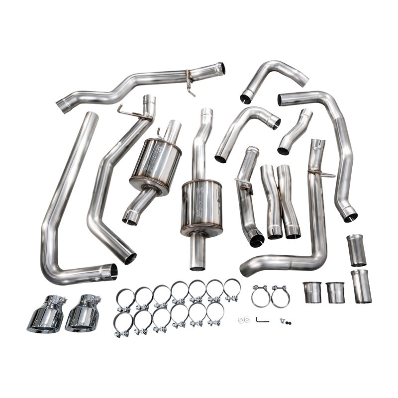 AWE Tuning | 0FG Cat-Back Exhaust - Ram 1500 RHO 3.0T 2025