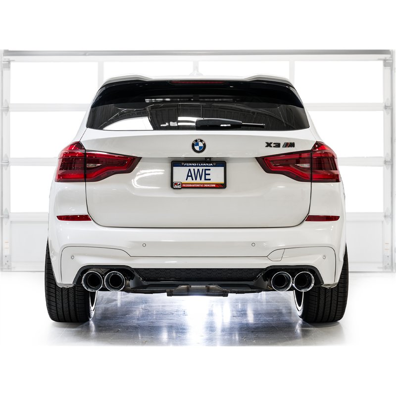 AWE Tuning | Valved SwitchPath Axle-Back Exhaust - X3 M / M Competition 3.0T 2020-2024
