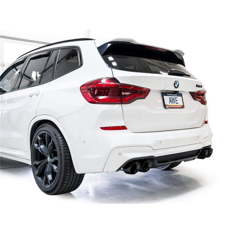 AWE Tuning | Valved SwitchPath Axle-Back Exhaust - X3 M / M Competition / X4 3.0T 2020-2025