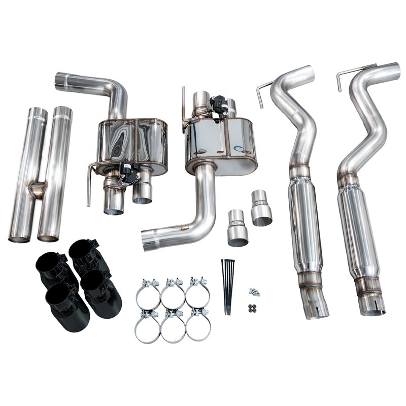 AWE Tuning | SwitchPath Cat-back Exhaust - Mustang Bullitt / GT 5.0L 2018-2023