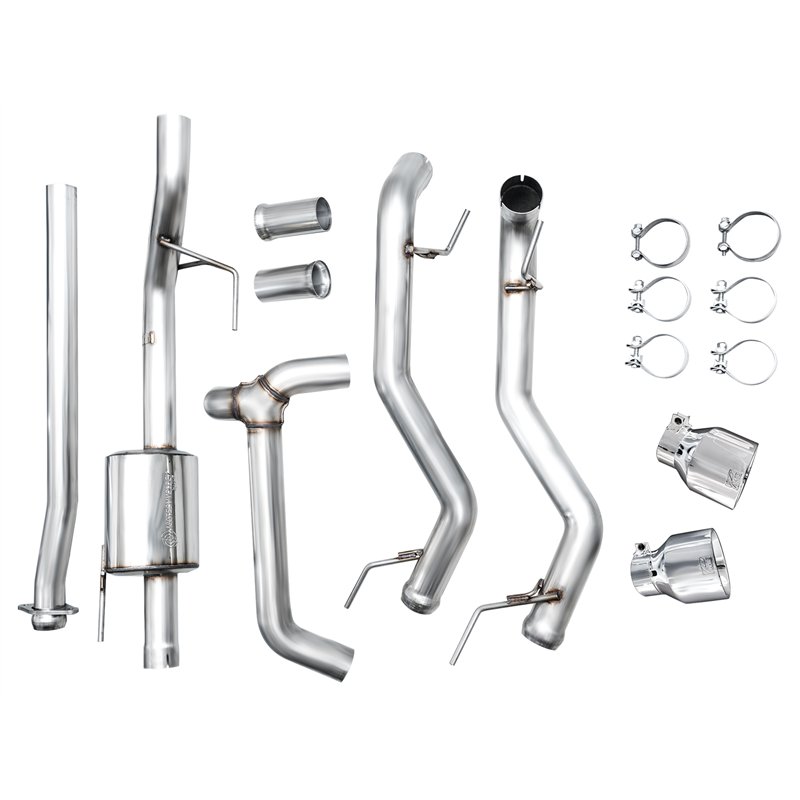 AWE Tuning | 0FG Non-Resonated Cat-Back - F-150 3.5T / 5.0L 2021-2025