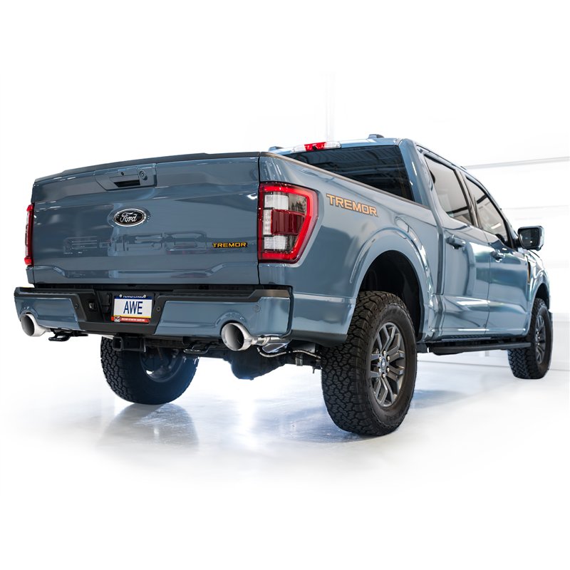AWE Tuning | 0FG Resonated Cat-Back - F-150 3.5T / 5.0L 2021-2025