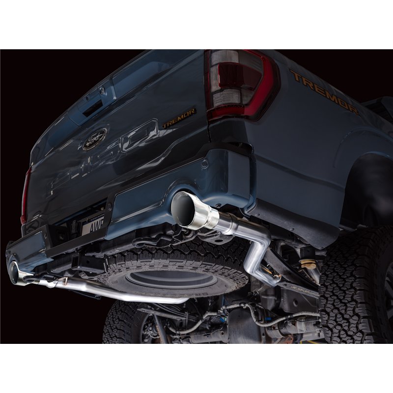 AWE Tuning | 0FG Resonated Cat-Back - F-150 3.5T / 5.0L 2021-2025