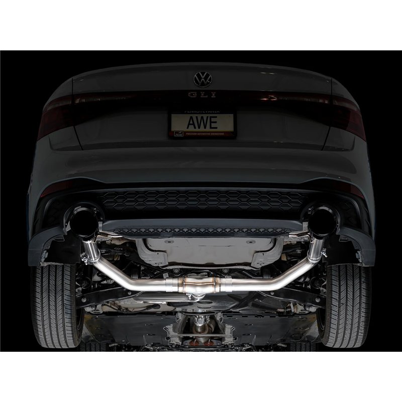 AWE Tuning | Track Cat-Back Exhaust - Jetta GLI MK7.5 2.0T 2022-2026