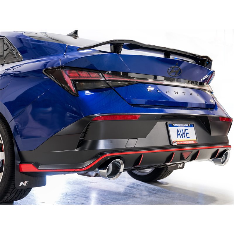 AWE Tuning | Track Cat-Back Exhaust - Elantra N 2.0T 2022-2026