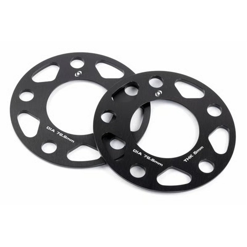 Dinan | Wheel Spacers 5x120 - 72.6mm CB - 5mm - Set of 2