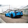 CORSA | 3.0in. Cat-Back 4 Valve Dual Rear Exit NPP Exhaust System with Carbon Fiber/Blac - Corvette / Stingray 6.2L 2020-2025