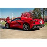 CORSA | Performance 4.5in. Carbon Fiber Polished Exhaust Tip Kit (4 Ti - Corvette / Stingray 6.2L 2020-2025