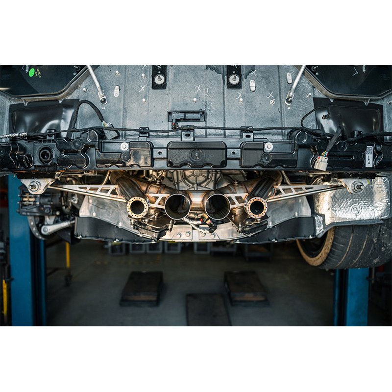 CORSA | 3.0in. Track Series Muffler Delete Catback Exhaust System - Corvette / Tahoe / Yukon 5.5L / 5.3L 2023-2025