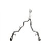 CORSA | 3.0in. to 2.75in. Dual Rear Exit Cat-back Exhaust System with 4.0in. Polished St - F-150 5.0L 2023-2025