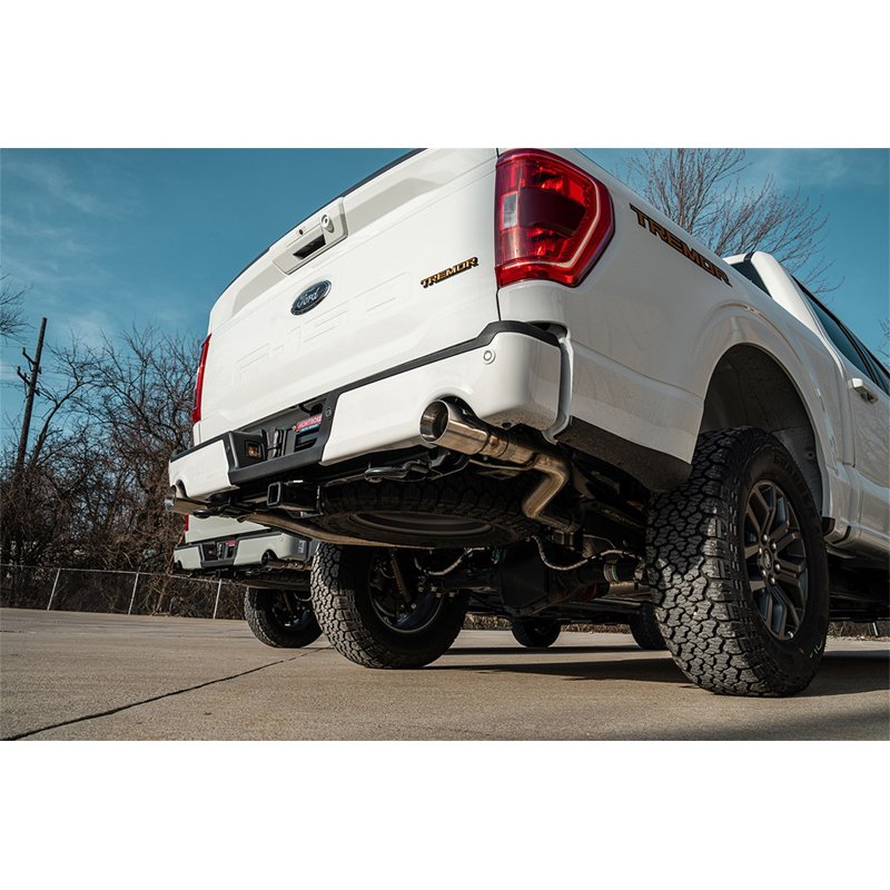 CORSA | 3.0in. to 2.75in. Dual Rear Exit Cat-back Exhaust System with 4.0in. Polished St - F-150 5.0L 2023-2025