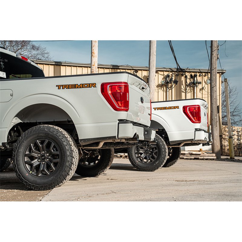 CORSA | 3.0in. to 2.75in. Dual Rear Exit Cat-back Exhaust System with 4.0in. Black PVD S - F-150 5.0L 2023-2025