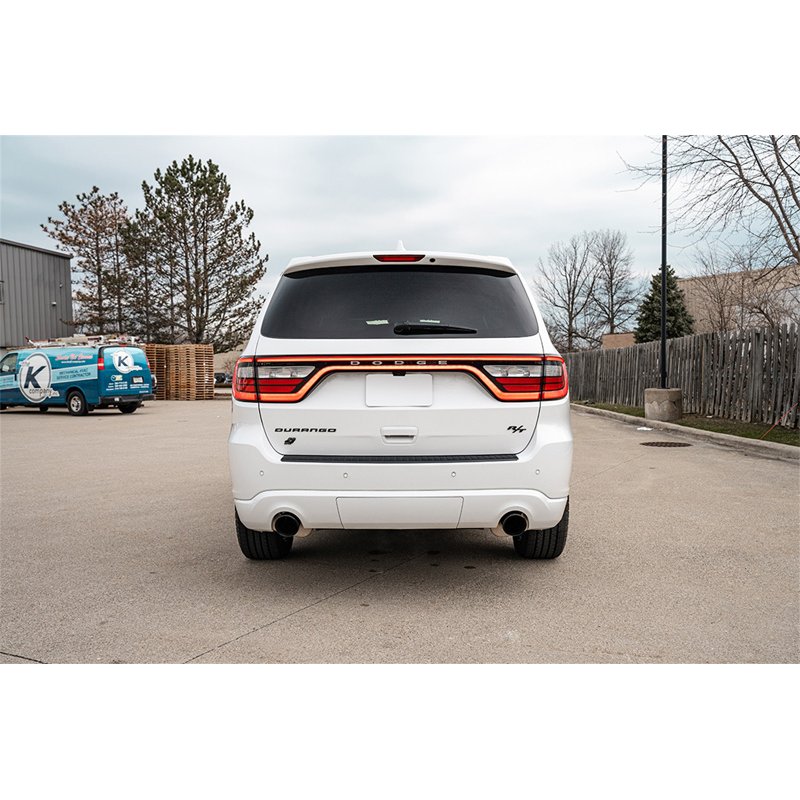 CORSA | 2.5in. Dual Rear Exit Cat-Back Exhaust System with Single 4.5in. Black PVD Pro-S - Durango 5.7L 2011-2024