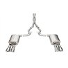 CORSA | 3.0in. Dual Rear Exit Cat-Back with Twin 4.0in. Polished Pro-Series Tips - Mustang 5.0L 2024-2025