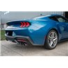 CORSA | 3.0in. Dual Rear Exit Axle-Back with Twin 4.0in. Black PVD Pro-Series Tips - Mustang 5.0L 2024-2025