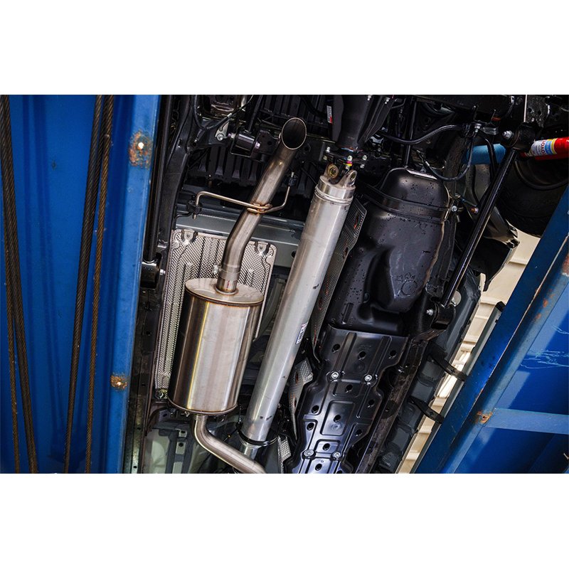 CORSA | 3in. Sport Cat-Back Exhaust Custom Tuned Muffler Trail Ready Exhaust Dump - Tacoma 2.4T 2024-2025