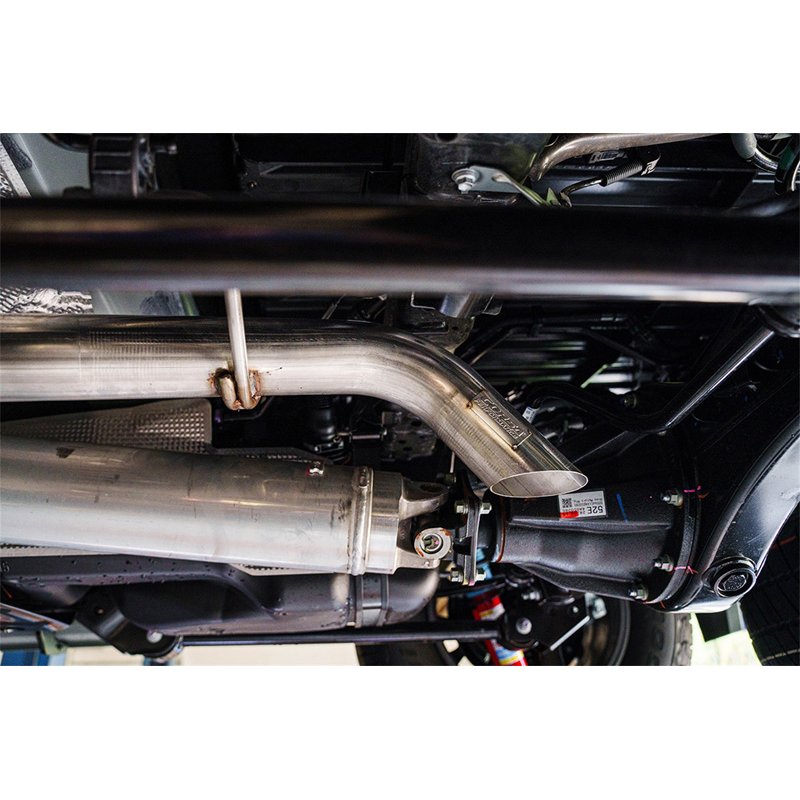 CORSA | 3in. Sport Cat-Back Exhaust Custom Tuned Muffler Trail Ready Exhaust Dump - Tacoma 2.4T 2024-2025
