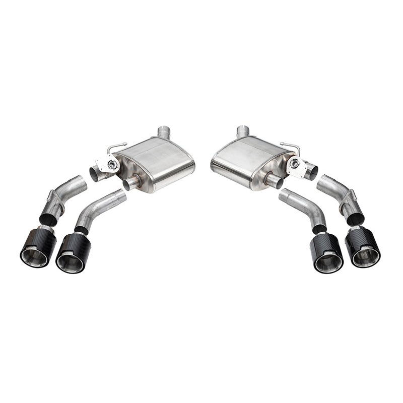 CORSA | 2.75in. Axle-Back Exhaust with Dual Mode NPP Dual Rear Exit with Twin 4.5in. Ca - Camaro SS / ZL1 6.2L 2016-2024