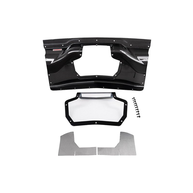 CORSA | Performance Carbon Fiber Trunk Panel with Polycarbonate Window - Corvette Z06 / Stingray 5.5L / 6.2L 2020-2024