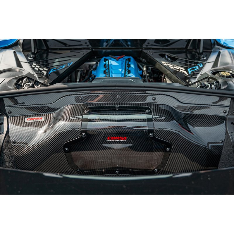 CORSA | Performance Carbon Fiber Trunk Panel with Polycarbonate Window - Corvette Z06 / Stingray 5.5L / 6.2L 2020-2024