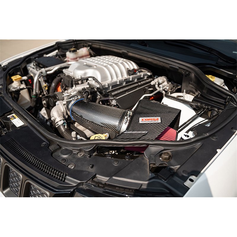 CORSA | Performance Carbon Fiber Air Intake with DryTech No-Oil Filt