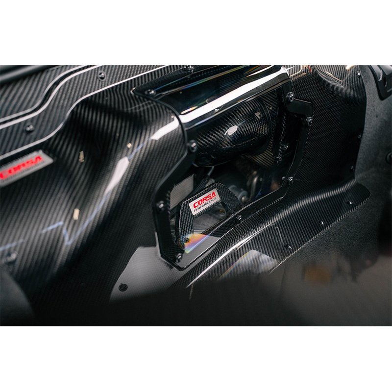 CORSA | Performance Dual Path Carbon Fiber Air Intake System with DryTech - Corvette 5.5L 2023-2025