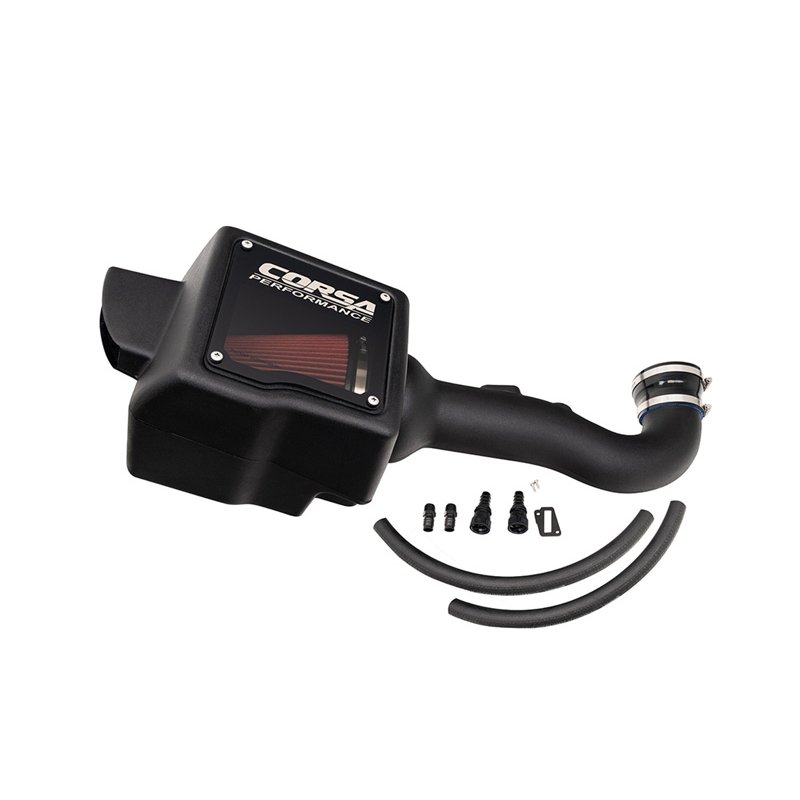CORSA | DryTech Filter Closed Box Air Intake - Cadillac / Chevrolet / GMC 6.2L 2014-2020