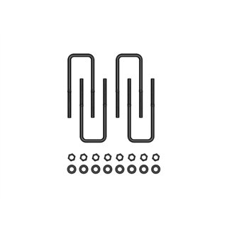 ICON | REAR 8.0" U-BOLT KIT - Chevrolet / GMC / Toyota 1995-2023