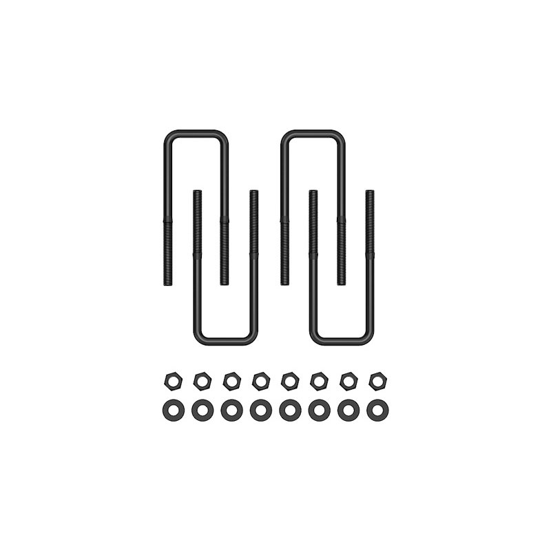ICON | REAR 8.0" U-BOLT KIT - Chevrolet / GMC / Toyota 1995-2023