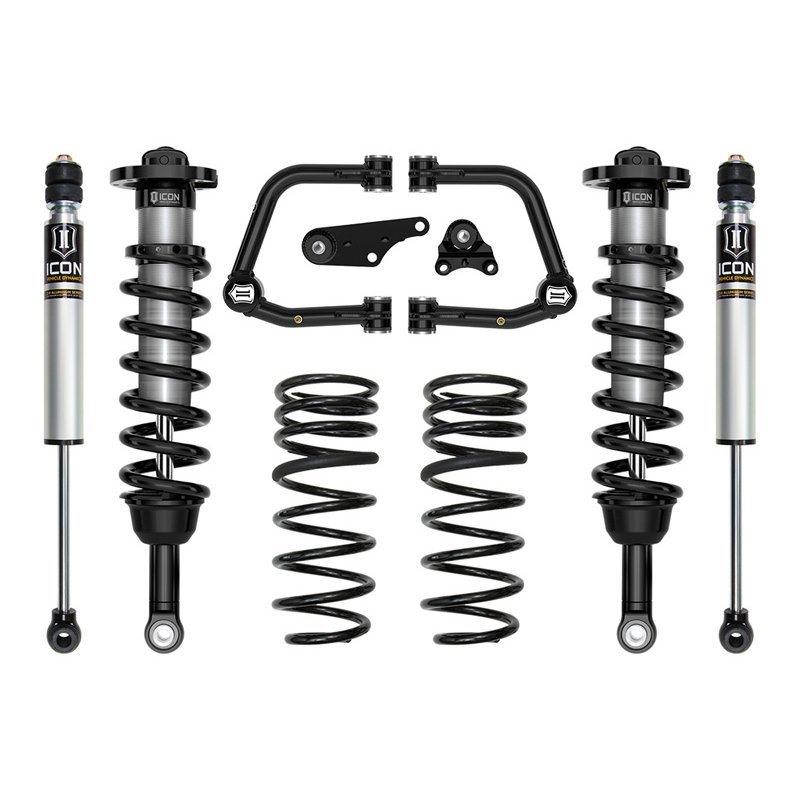 ICON | 1.25-3" STAGE 2 SUSPENSION SYSTEM TUBULAR OVERLAND REAR COILS - Tacoma 2.4T 2024-2025
