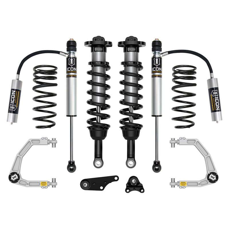 ICON | 1.25-3" STAGE 3 SUSPENSION SYSTEM BILLET OVERLAND REAR COILS - Tacoma 2.4T 2024-2025