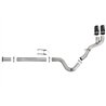 aFe Power | Rebel XD Series 4 IN 409 Stainless Steel DPF-Back Exhaust w/Dual Black Tips - F-250 / F-350 6.7L 2017-2025