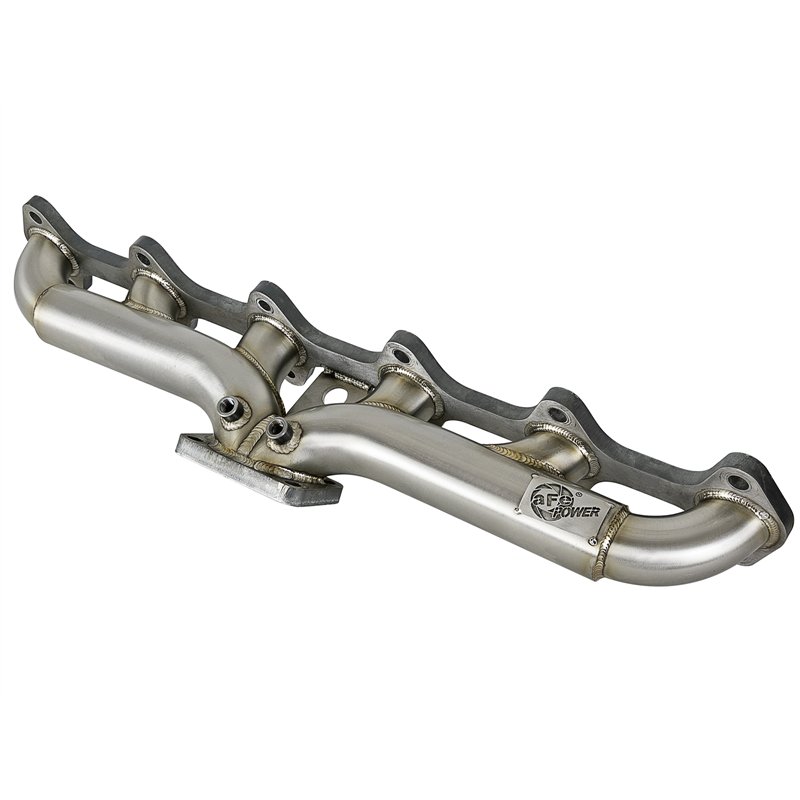 aFe Power | Twisted Steel Header Turbo Manifold (T3) - Ram 2500 / 3500 5.9L 2000-2002
