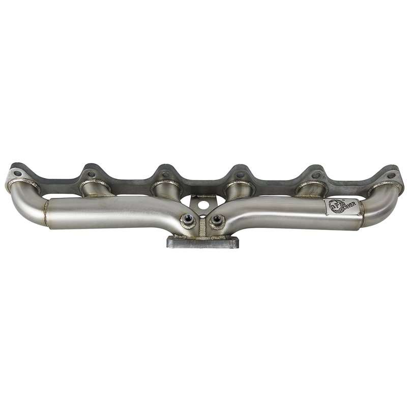 aFe Power | Twisted Steel Header Turbo Manifold (T3) - Ram 2500 / 3500 5.9L 2000-2002