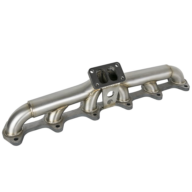aFe Power | Twisted Steel Header Turbo Manifold (T3) - Ram 2500 / 3500 5.9L 2000-2002