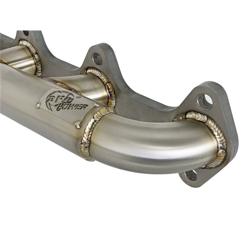 aFe Power | Twisted Steel Header Turbo Manifold (T3) - Ram 2500 / 3500 5.9L 2000-2002