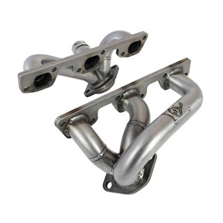 aFe Power | Twisted Steel 409 Stainless Steel Short Tube Header - Wrangler (JK) 3.8L 2007-2011