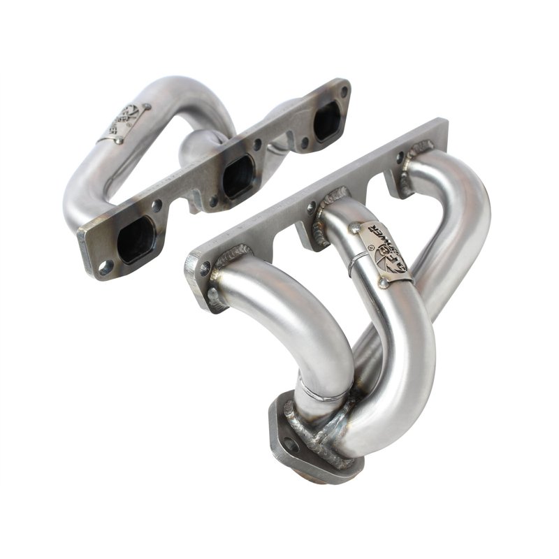 aFe Power | Twisted Steel 409 Stainless Steel Short Tube Header - Wrangler (JK) 3.8L 2007-2011