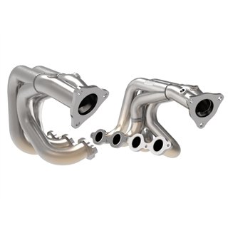 aFe Power | Twisted Steel 1-7/8 IN to 2-3/4 IN 304 Stainless Headers w/ Raw Finish - Corvette 6.2L 2020-2025