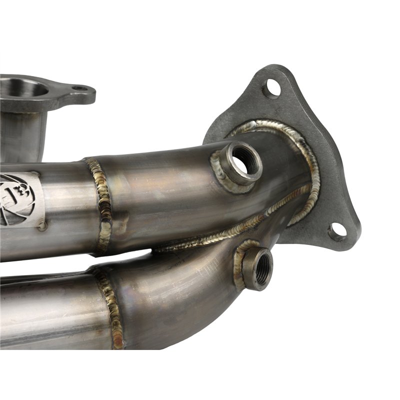 aFe Power | Twisted Steel 1-7/8 IN to 2-3/4 IN 304 Stainless Headers w/ Raw Finish - Corvette 6.2L 2020-2025